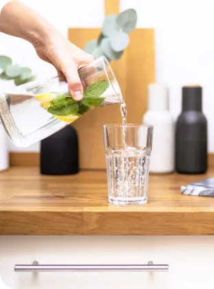 Filtert selbst Hormone, Mikroplastik, Schwermetalle, uvm.