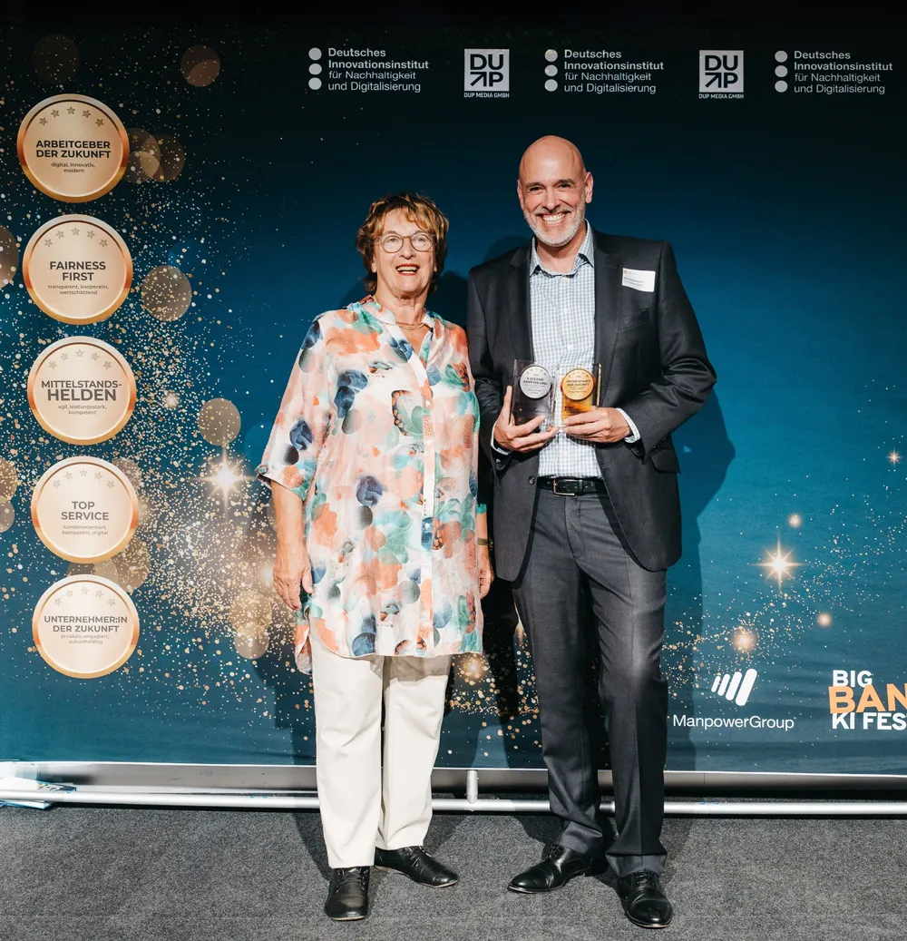 Living Water DUP Unternehmen der Zukunft 5 Sterne Award Sprudelwasser aus dem Hahn mit Kohlensure