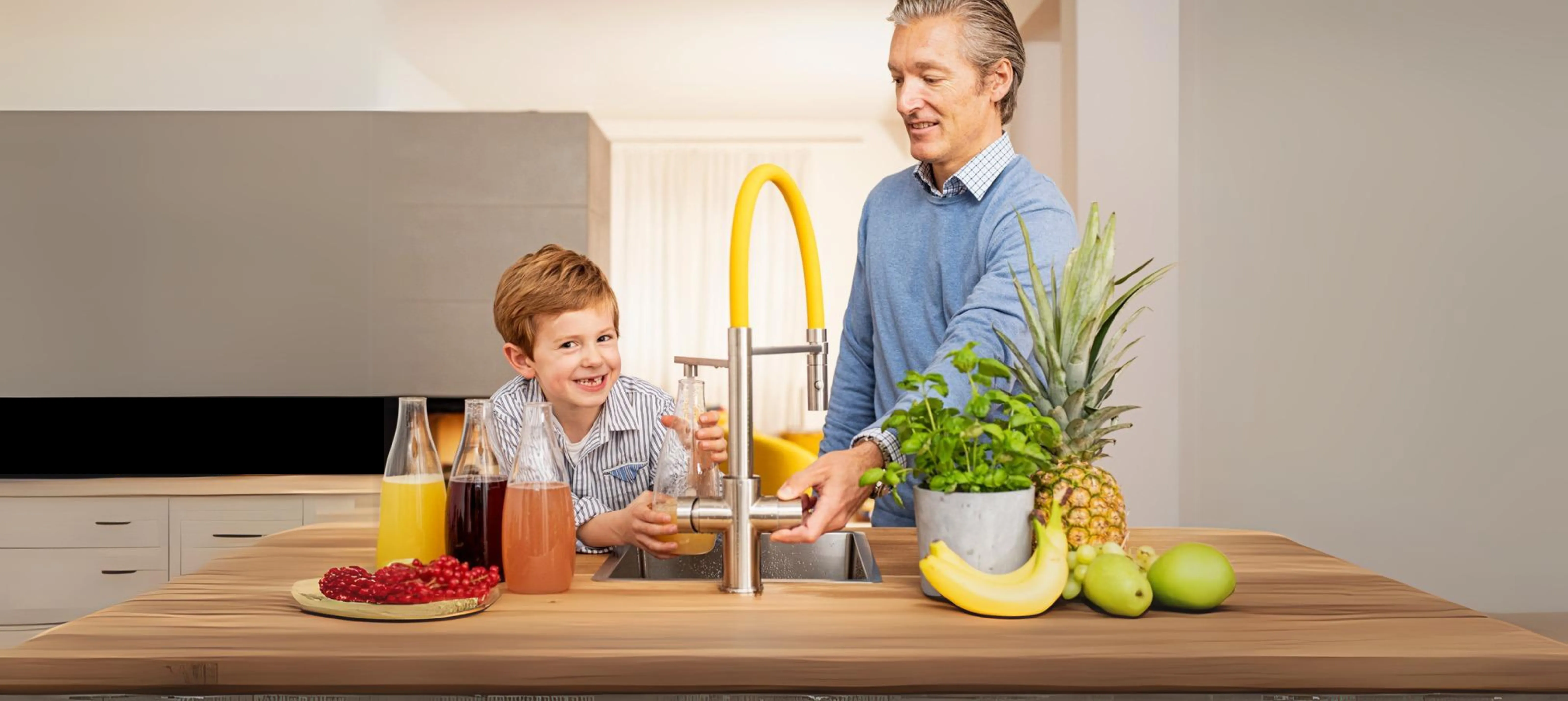LivingTap Flaschen von Living Water