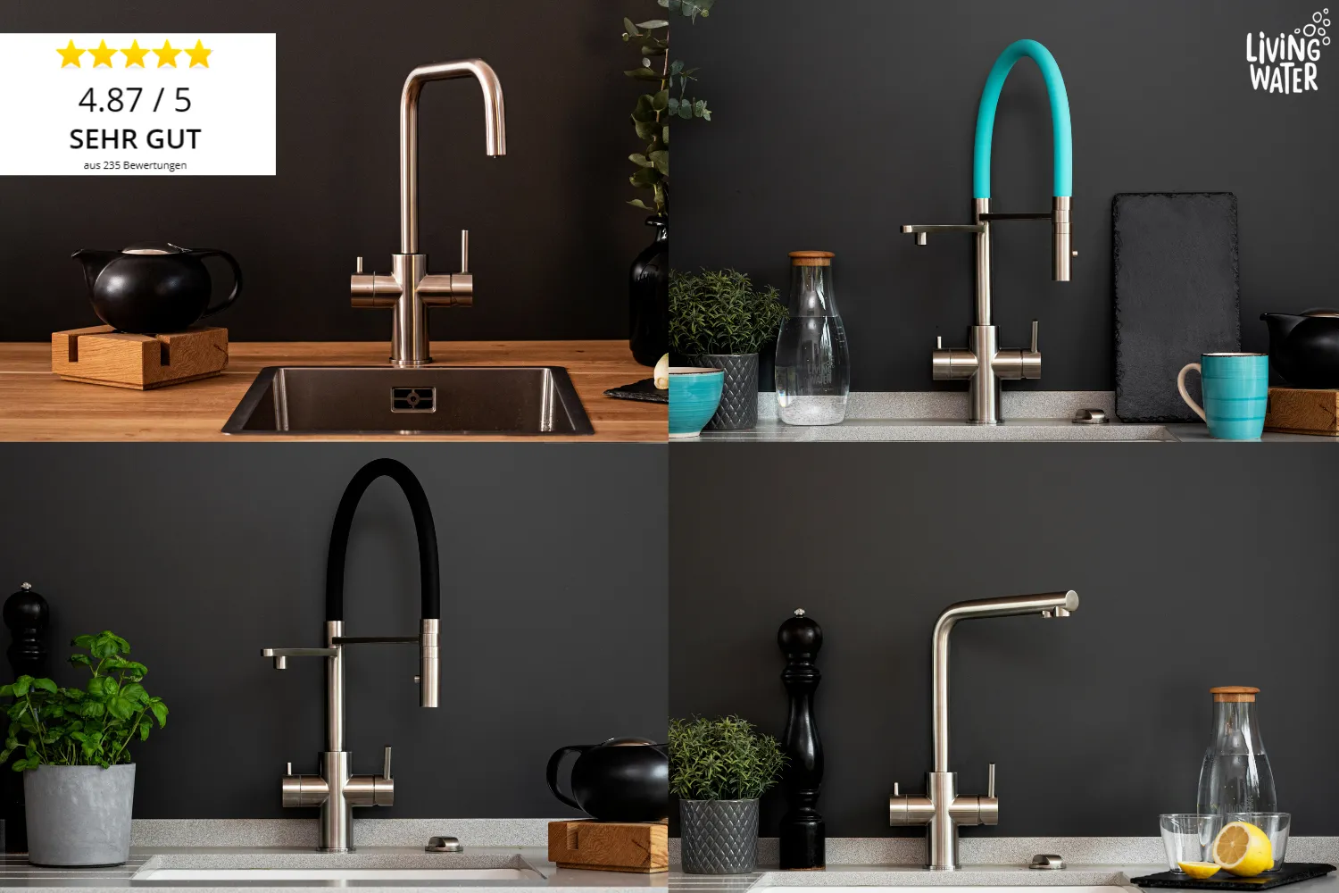 Vorschau: Living Water Wasserfilteranlage mit Wasserfilter